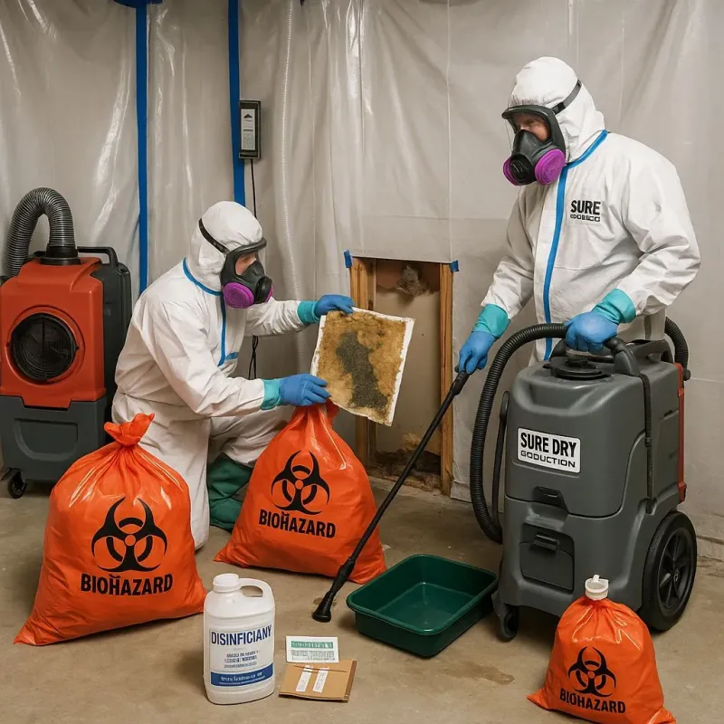 Contaminated Water Handling Protocols process in Goddard, KS
