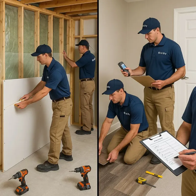 Repairs and Reconstruction process in Goddard, KS